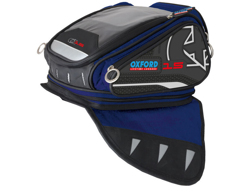 OXFORD 2014 LUGGAGE X15 TANK BAG BLUE click to zoom image
