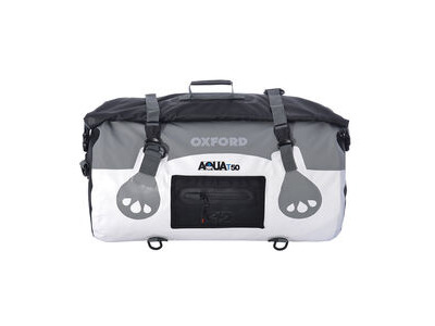 OXFORD AQUA T-50 ROLL BAG - WHITE/GREY