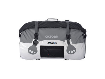 OXFORD AQUA T-70 ROLL BAG - WHITE/GREY