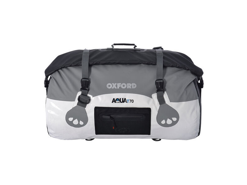 OXFORD AQUA T-70 ROLL BAG - WHITE/GREY click to zoom image