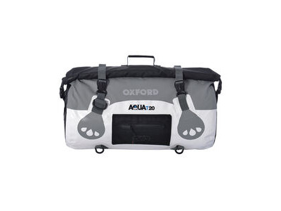 OXFORD AQUA T-20 ROLL BAG - WHITE/GREY