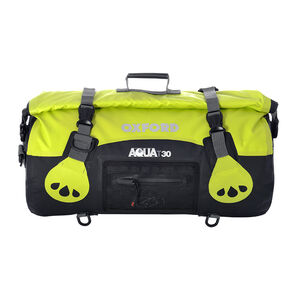 OXFORD AQUA T-30 ROLL BAG - BLACK/FLUO 