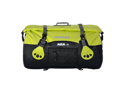 OXFORD AQUA T-70 ROLL BAG - BLACK/FLUO