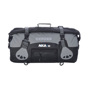 OXFORD AQUA T-30 ROLL BAG - BLACK/GREY 