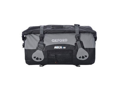 OXFORD AQUA T-50 ROLL BAG - BLACK/GREY