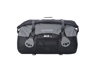 OXFORD AQUA T-70 ROLL BAG - BLACK/GREY