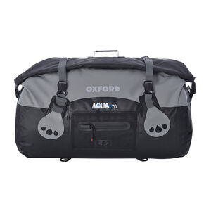 OXFORD AQUA T-70 ROLL BAG - BLACK/GREY 