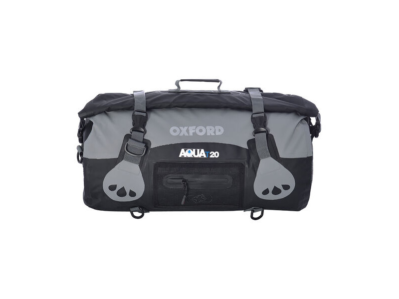 OXFORD AQUA T-20 ROLL BAG - BLACK/GREY click to zoom image