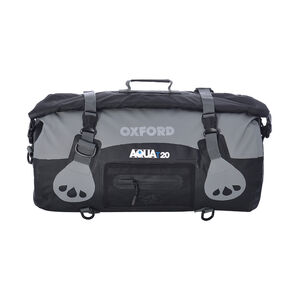 OXFORD AQUA T-20 ROLL BAG - BLACK/GREY 