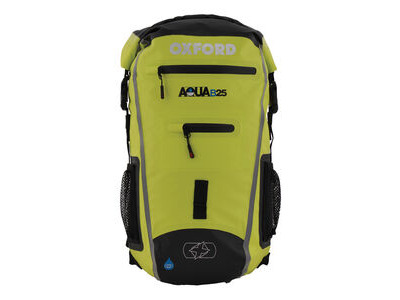 OXFORD Aqua B-25 Back Pack - Black/Fluo