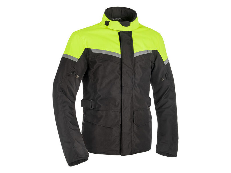 OXFORD Long WP MS Jkt Blk/Fluo click to zoom image
