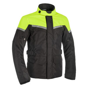 OXFORD Long WP MS Jkt Blk/Fluo 