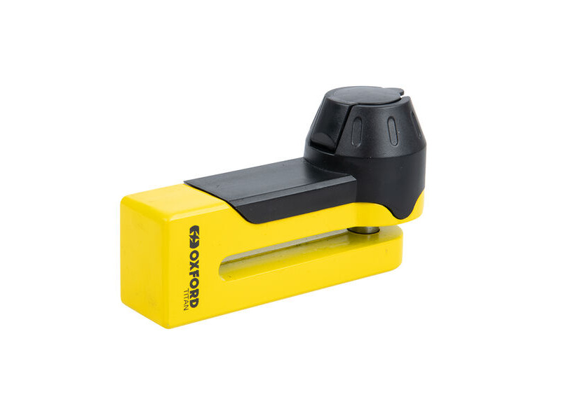 OXFORD Titan 10mm Pin Disc Lock Yellow incl. Pouch click to zoom image