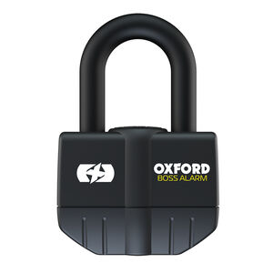 OXFORD Boss Alarm 16mm Padlock Black 