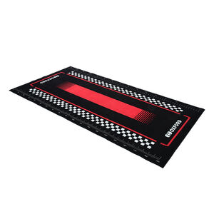 OXFORD Workshop Mat Pitlane Red L 200 x 100cm 