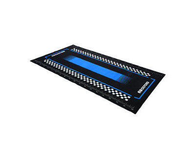 OXFORD Workshop Mat Pitlane Suzi Blue L 200 x 100cm