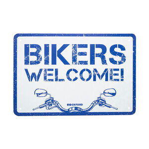 OXFORD Garage Metal Sign: WELCOME 