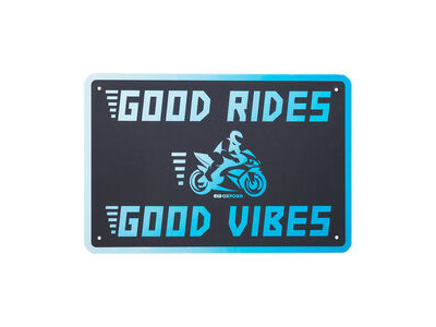 OXFORD Garage Metal Sign: GOOD VIBES