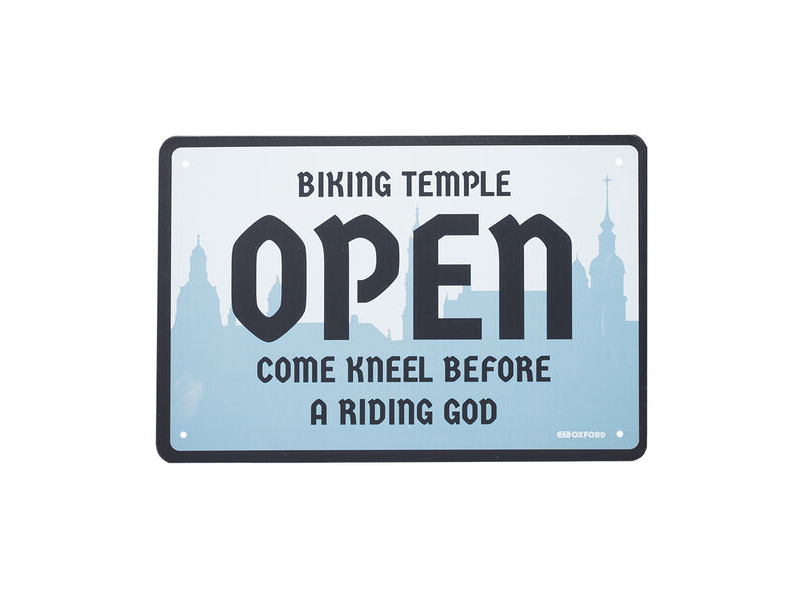 OXFORD Garage Metal Sign: TEMPLE click to zoom image
