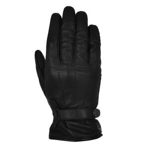 OXFORD Holton Mens short classic leather Gloves Black 