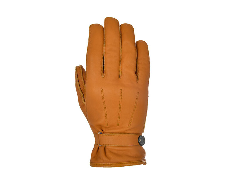OXFORD Holton Mens short classic leather Gloves Tan click to zoom image