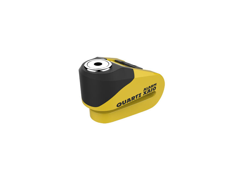 OXFORD Quartz Alarm XA10 disc lock(10mm pin) Yellow/Black click to zoom image