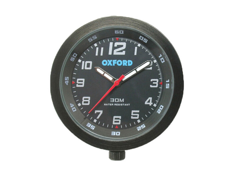 OXFORD Clock -Black case & Black face click to zoom image