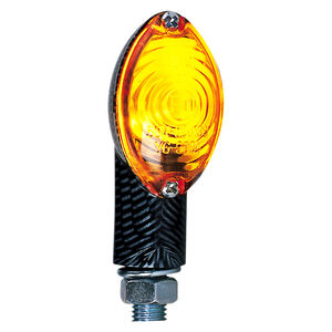 OXFORD Oval Indicator CarbonShortStem Clear Len 