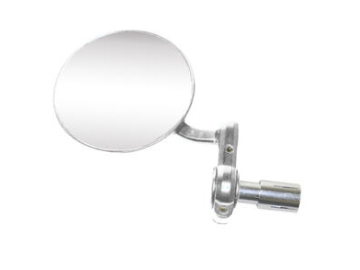 OXFORD Bar End Mirrors - Silver