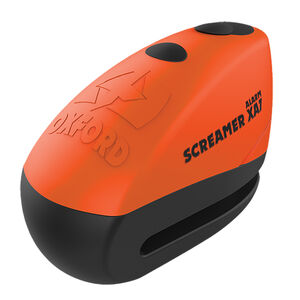 OXFORD Screamer XA7 Alarm Disc Lock Orange/Matt Black 