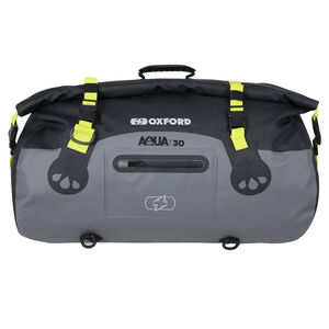 OXFORD AQUA T-30 ROLL BAG - BLACK/GREY/FLUO 