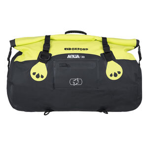 OXFORD AQUA T-30 ROLL BAG - BLACK/ FLUO 