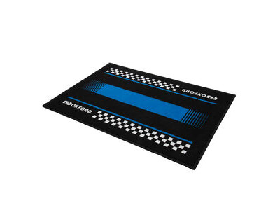 OXFORD Door Mat Pitlane Suzi Blue 90 x 60cm