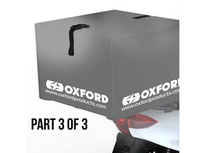OXFORD Courier Delivery Top Box 100 ltr-Strap