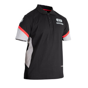 OXFORD Racing Polo Black 