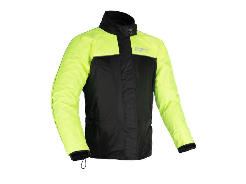 OXFORD Rainseal Over Jacket Black/Fluo click to zoom image