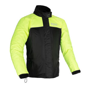 OXFORD Rainseal Over Jacket Black/Fluo 