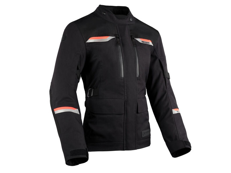 OXFORD Mondial 2.0 WS Jacket Black/Coral click to zoom image
