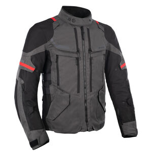 OXFORD Rockland MS Jacket Charcoal/Black/Red 