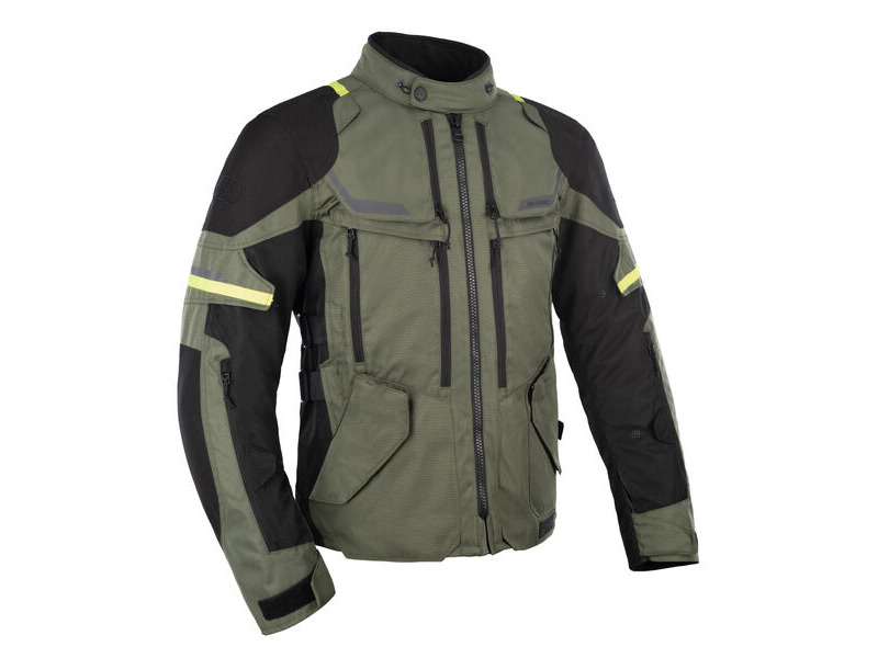 OXFORD Rockland MS Jacket Khaki/Black/Fluo click to zoom image