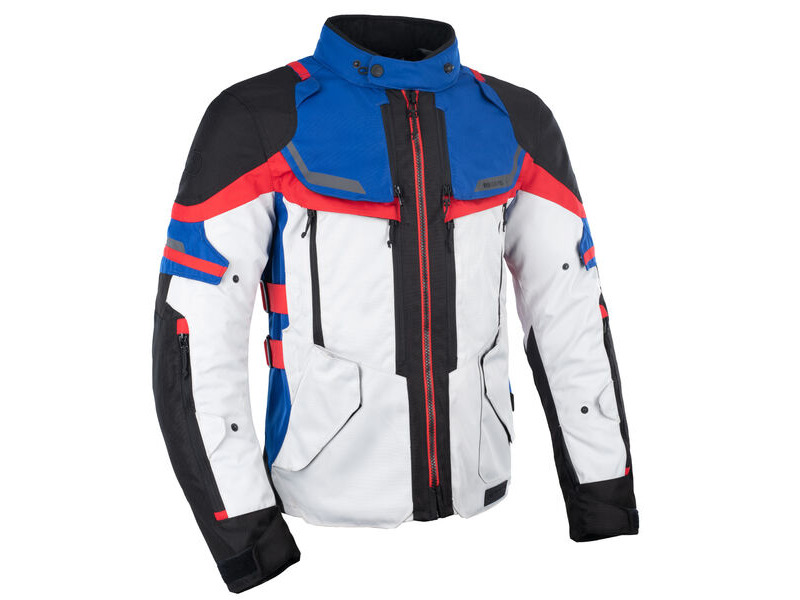 OXFORD Rockland MS Jacket Arctic/Black/Red click to zoom image