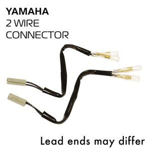OXFORD Indicator Leads Yamaha 2 wire connector 