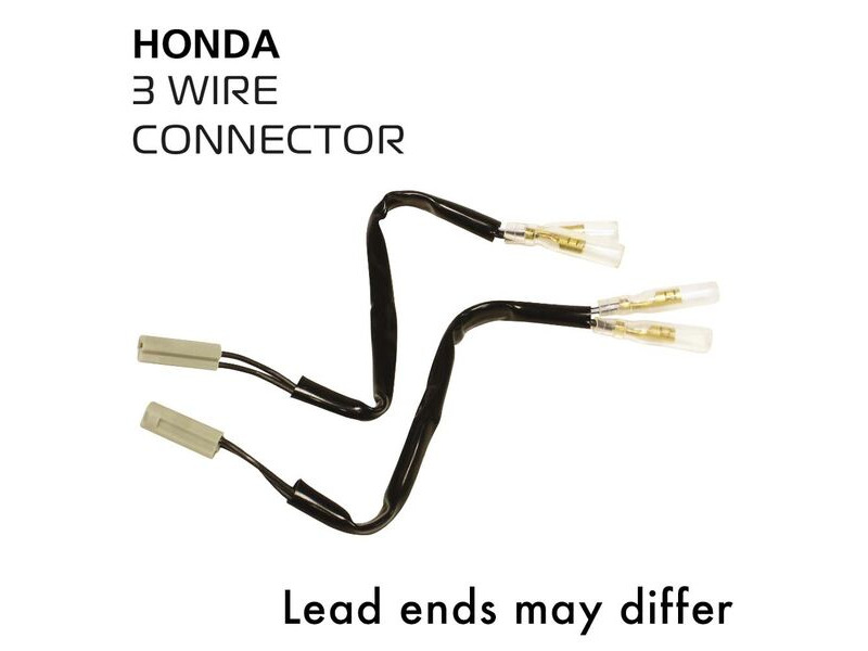 OXFORD Indicator Leads Honda 3 wire connector click to zoom image