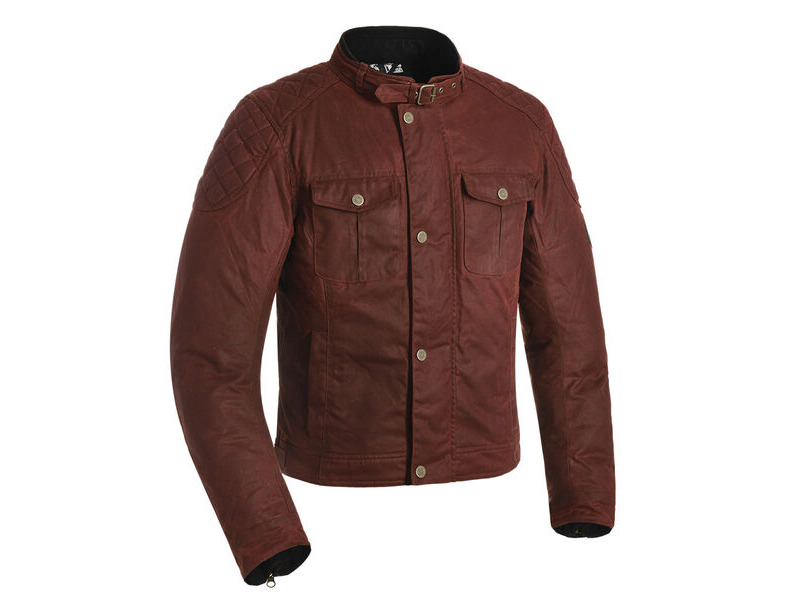 OXFORD Holwell 1.0 Men's Short Jacket Oxblood Red click to zoom image