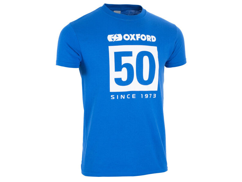 OXFORD 50 YEAR T-SHIRT Blue click to zoom image