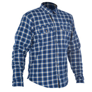 OXFORD Kickback Shirt Checker Blu/Wht 