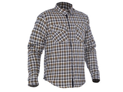 OXFORD Kickback Shirt Checker Kha/Wht
