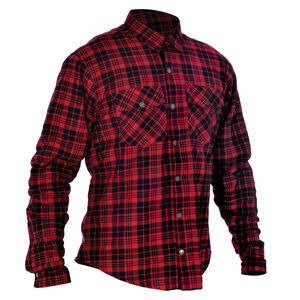 OXFORD Kickback Shirt Checker Red/Blk 