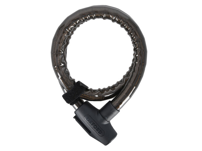 OXFORD Arma20 Armoured Cable Lock 0.9m - Smoke click to zoom image