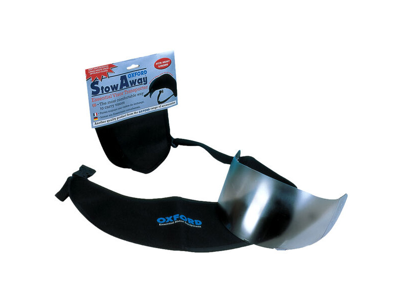 OXFORD StowAway:Visor CarrierBlack click to zoom image